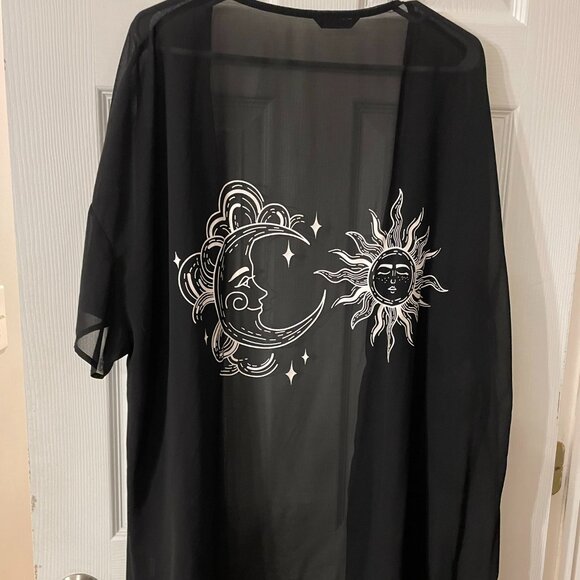 Shein Celestial Mesh Kimono 3xl - Picture 1 of 3
